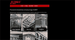 Desktop Screenshot of kowalstwo-artystyczne.pl